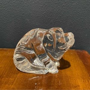 Waterford Crystal Pig